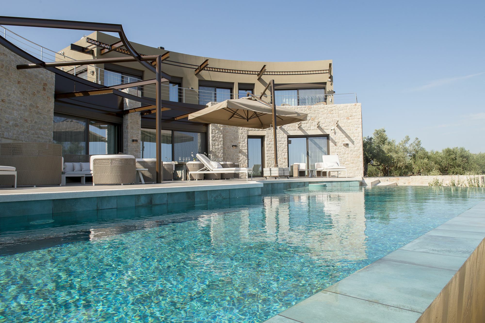 Luxury Villa The Olive Retreat Tragana  Екстер'єр фото